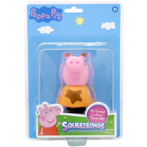 Peppa Pig Squeezelings Mommy Pig Vinyl FIgure (Muddy)