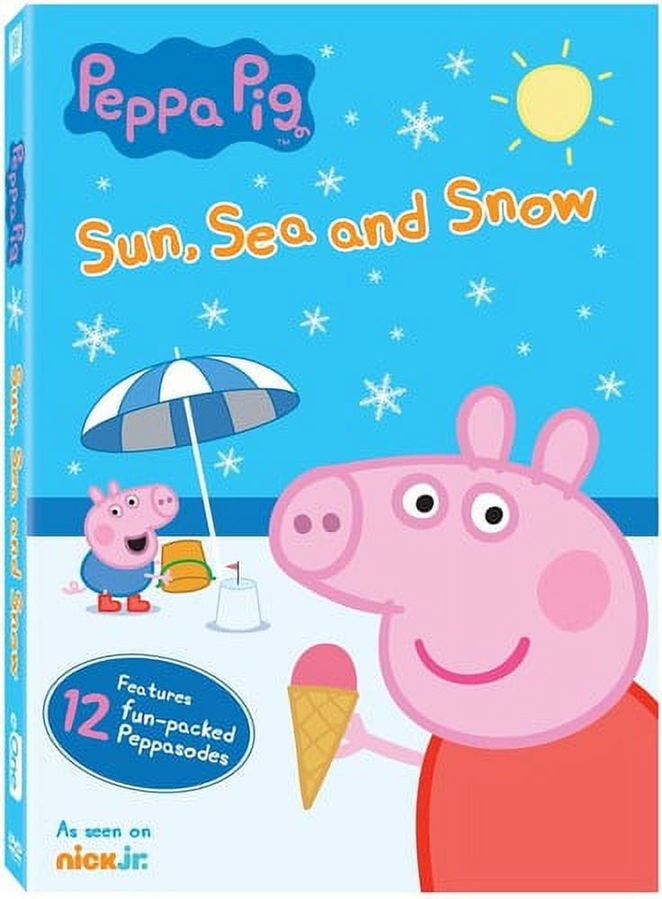 Peppa Pig Sun, Sea and Snow (DVD), Eone, Animation