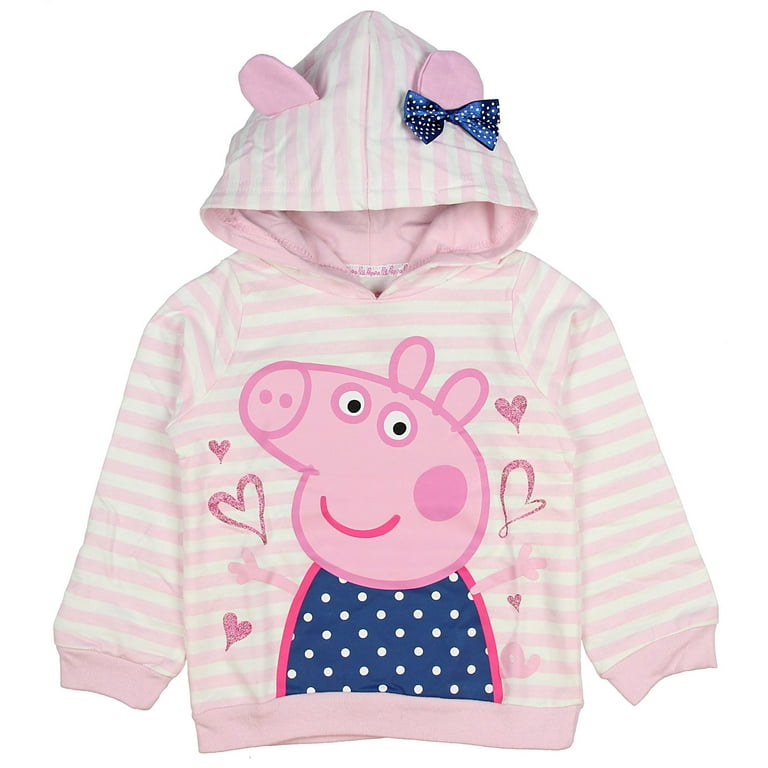 Peppa pig 2025 hoodie with ears