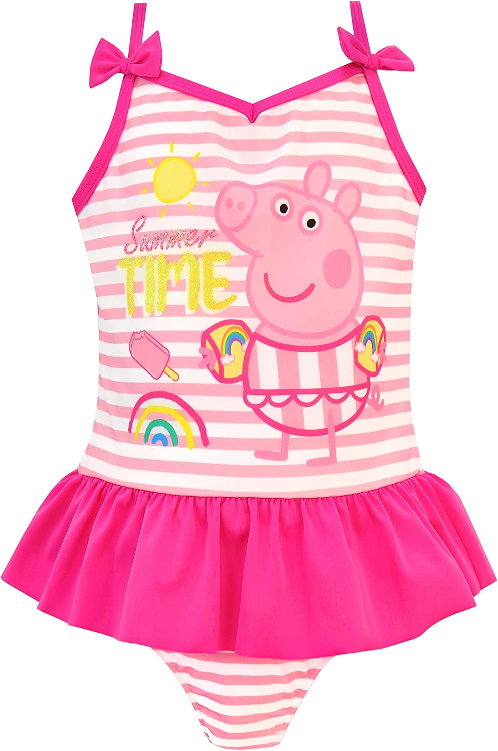 Peppa Pig Toddler Girl Tankini Swimsuit - Walmart.com