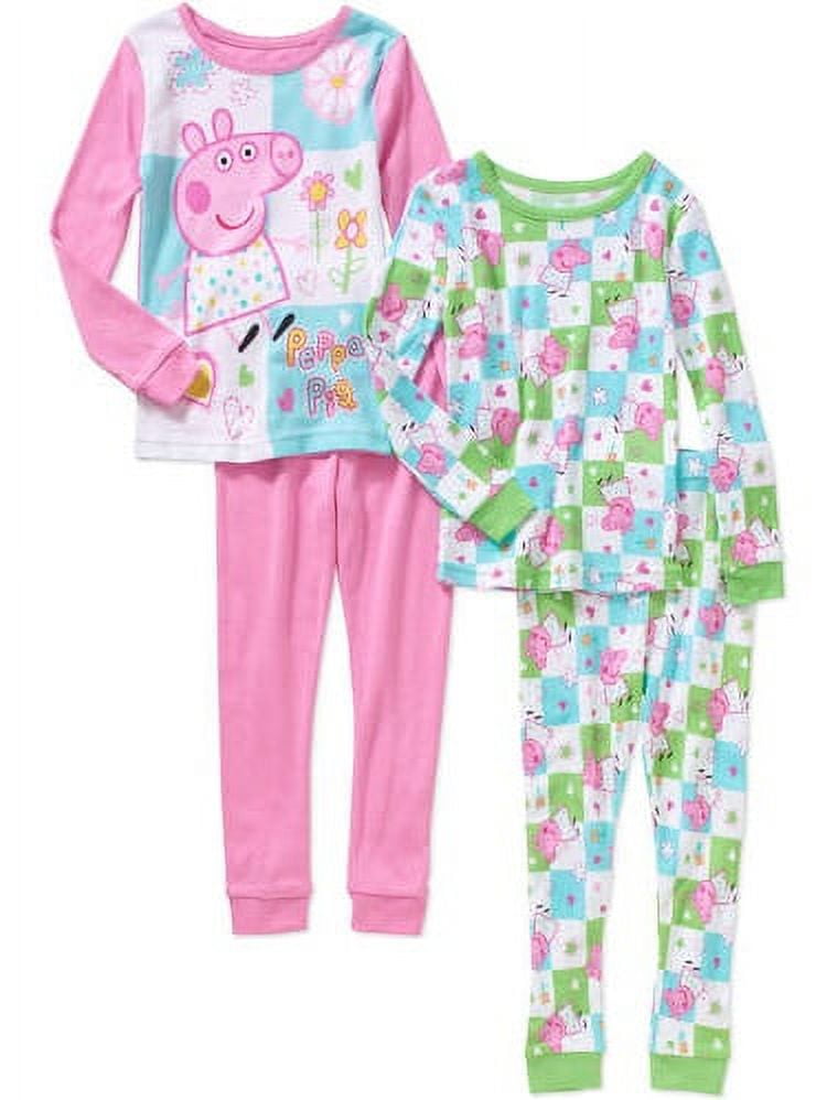 Peppa Pig Toddler Girl Tight Fit Pajamas