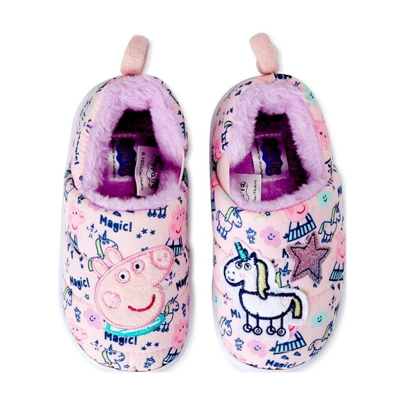 Peppa Pig Toddler Girl's Print Slippers