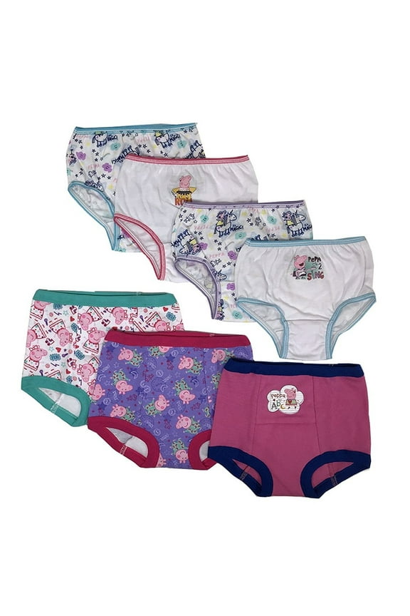 Toddler Girls' 3pk Training Pants and 4pk Panty