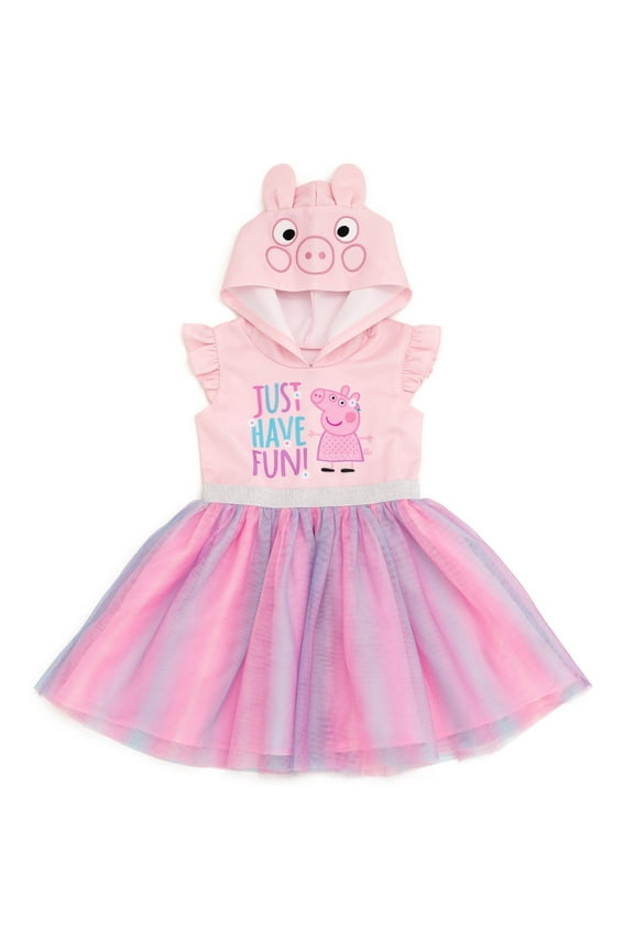 Toddler Girls Mesh Tulle Dress Pink 3T