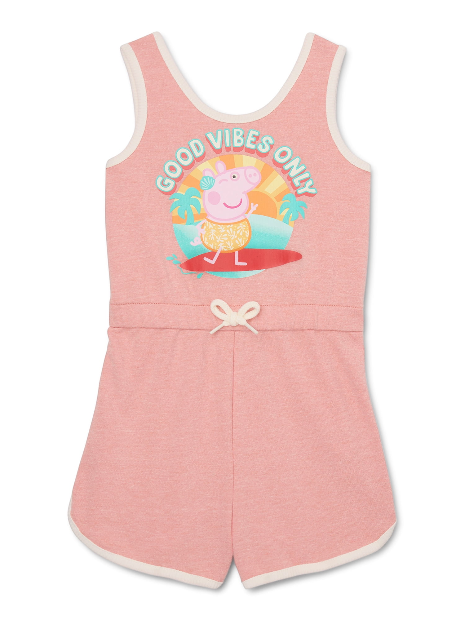 peppa pig dress for birthday Peppa Pig Toddler Girl Peppa Pattern Long Sleeve Cotton Dress White