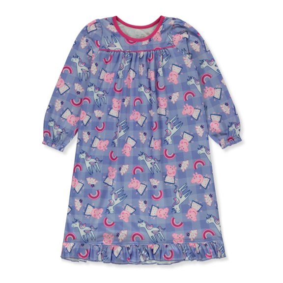 Peppa Pig Toddler Girls' Unicorn Nightgown (2T)