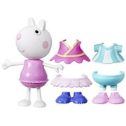 Peppa Pig Toys Suzy Sheep Dress-Up 6” Figure with 6 Fashion Accessories, Preschool Toys, 3+