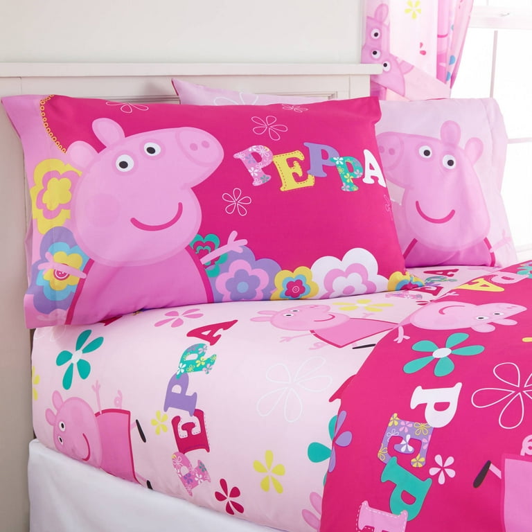 Peppa pig top crib set