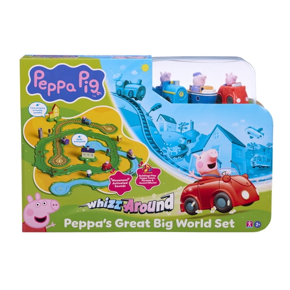 Peppa Pig Whizz-Around Peppa's Great Big World Set