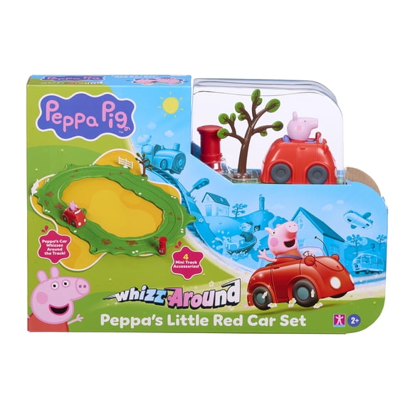 Peppa Pig Whizz-Around - Peppa's Little Red Car Set