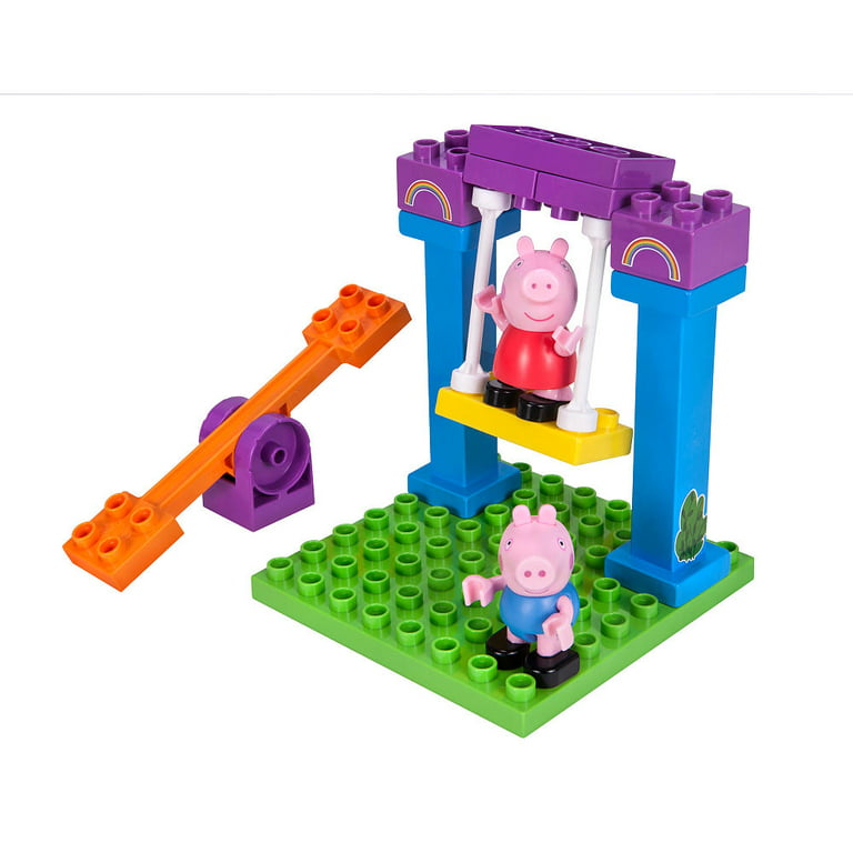 Cpa toy Peppa Pigcasa Blocks Construction Figure