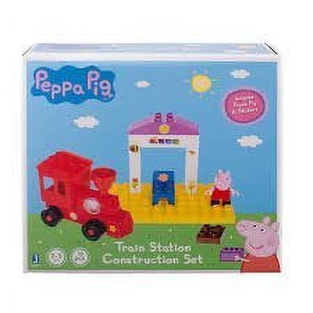 Peppa Pig s Train Station Construction Set