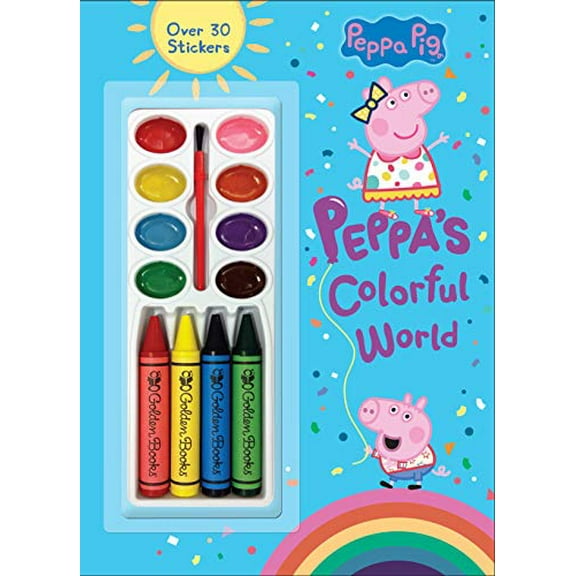 Pre-Owned Peppa's Colorful World (Peppa Pig) Paperback