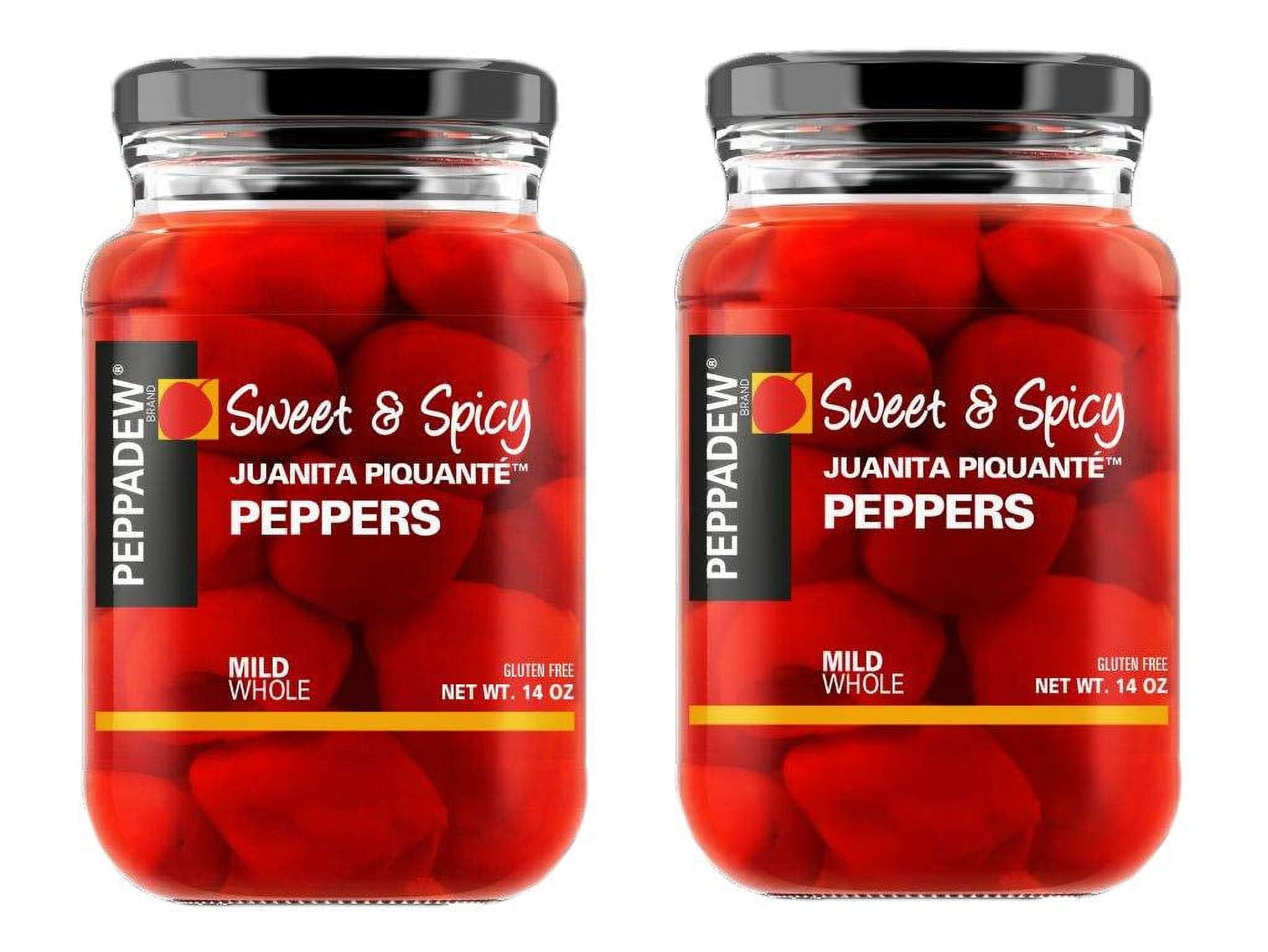 Peppadew Piquant Mild - Sweet &amp; Spicy Peppers 400g - Pack 2 - Walmart.com