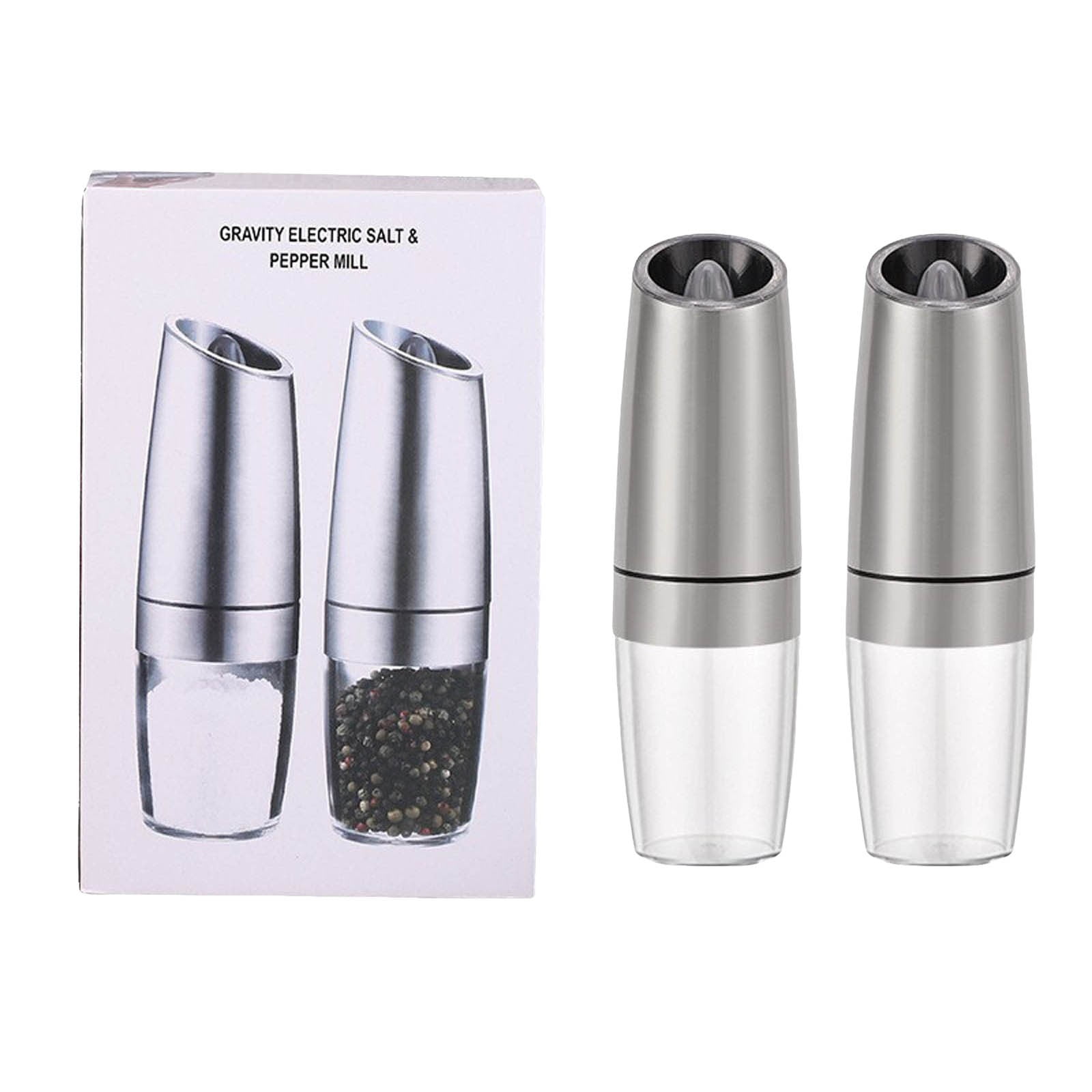 Pepper And Grinder Set Adjustable Coarseness Airtight Yeast Container