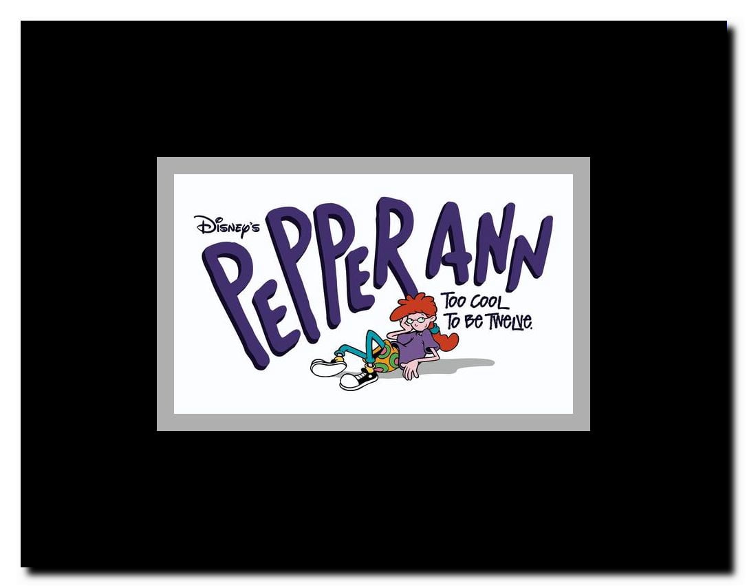 Pepper Ann Framed Movie Poster