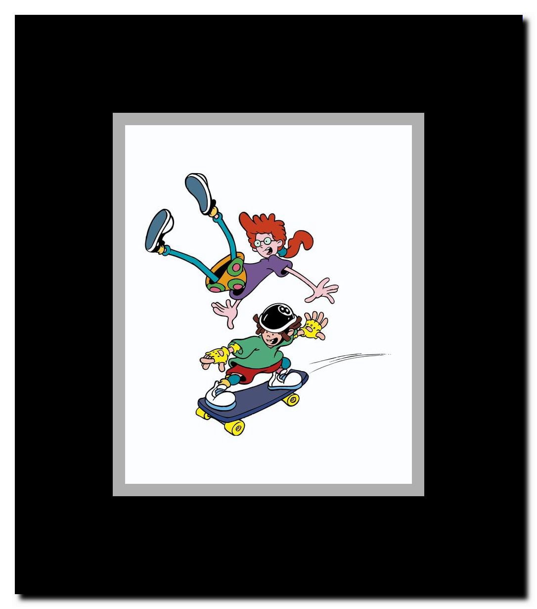 Pepper Ann Framed Movie Poster
