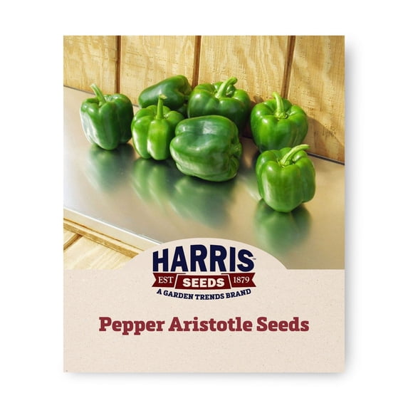 Harris Seeds Pepper Aristotle F1, Treated Hybrid, 250 Count