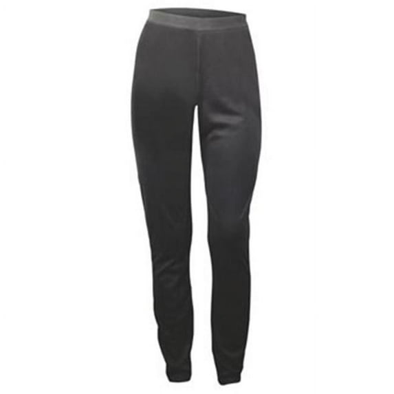 Bi-Ply Crew Womens Bottom, Black, Large