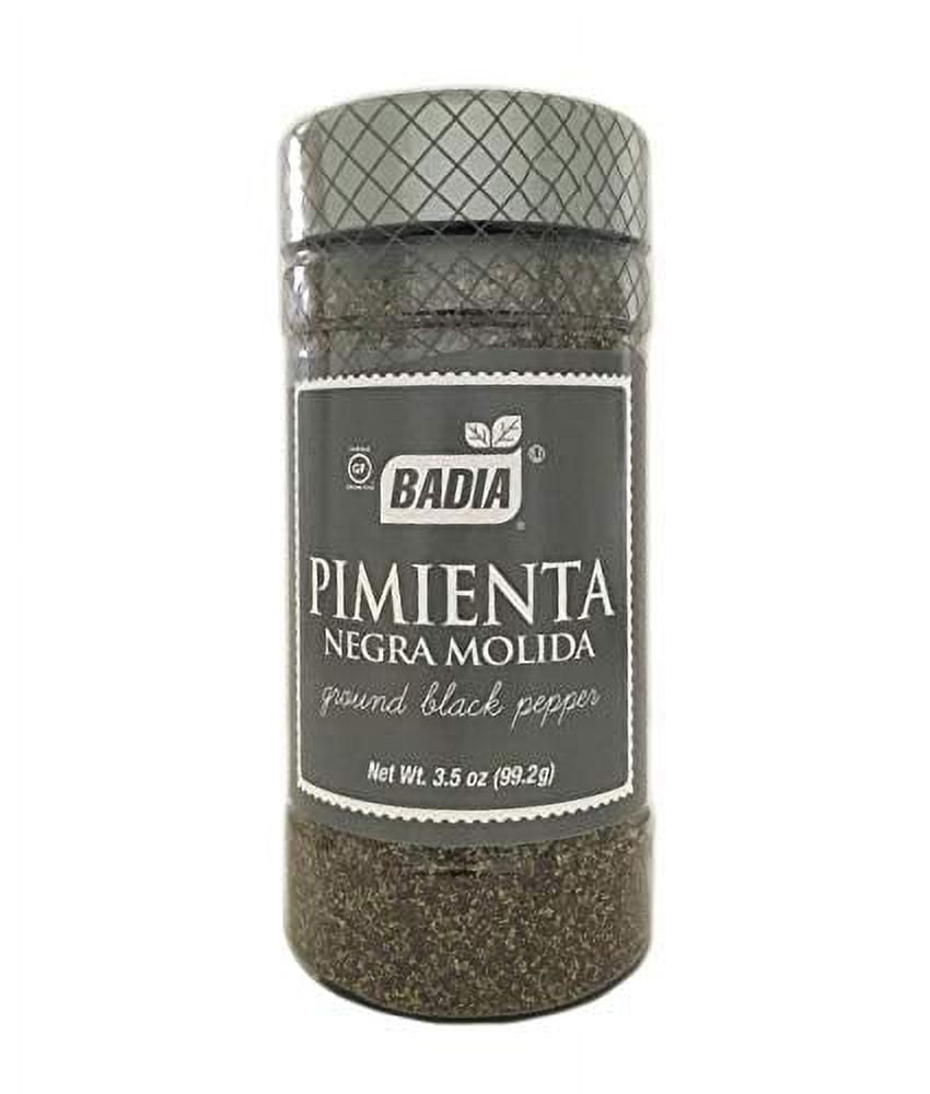 Pepper Black Ground / Pimienta Negra Molida- 3.5 oz