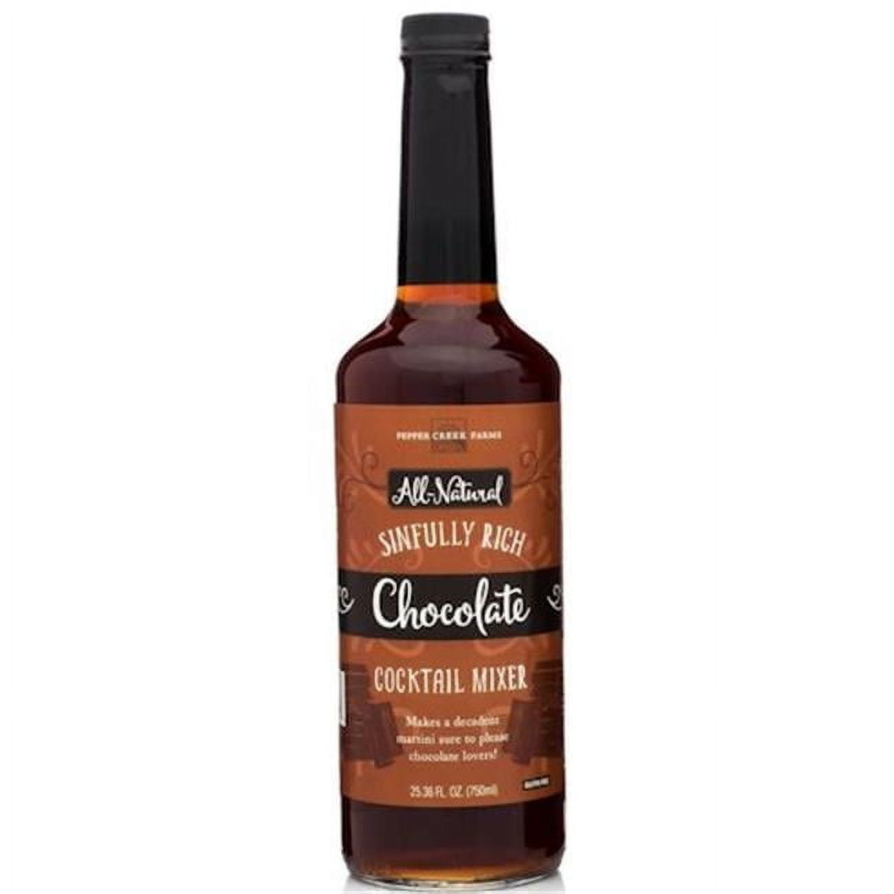 Pepper Creek Farms 405F Sinfully Rich Chocolate Cocktail Mixer, Pack of 6