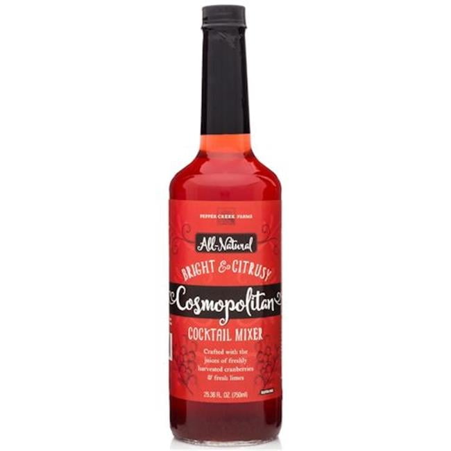 Pepper Creek Farms  Bright & Citrusy Cosmopolitan Cocktail Mixer - Pack of 6