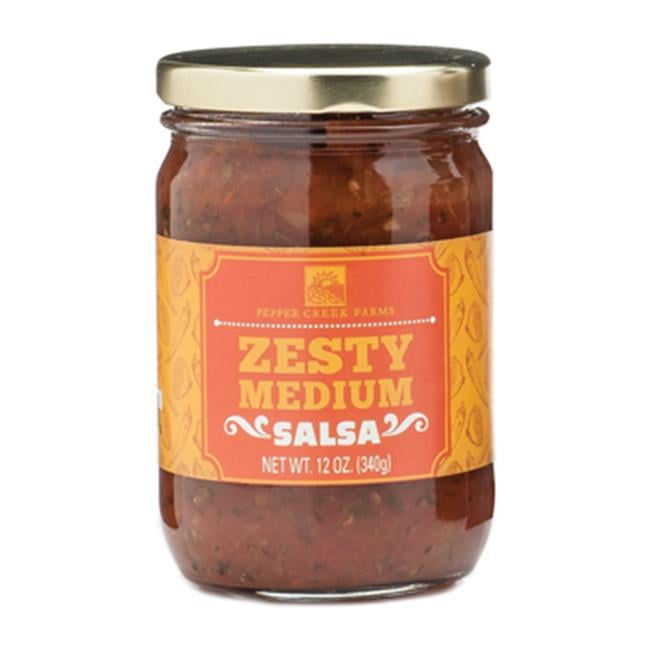 Pepper Creek Farms  Zesty Medium Salsa - Pack of 12