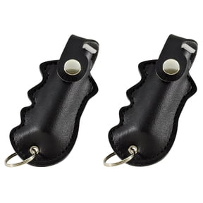 Pepper Defense 2-PACK Pepper Spray with Finger Grip Holster - Maximum Strength Formula - Self Defense Personal Safety Protection