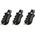 thumbnail image 1 of Pepper Defense 3-Pack PD-2B Pepper Spray Keychain w/Finger Grip Holster for Aim & Accuracy - Maximum Strength 10% OC Police Grade Formula - Emergency Non Lethal Self Defense (Black (3-Pack)), 1 of 3
