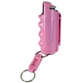 Pepper Defense 4in1 Pepper Spray Keychain with Finger Grip Belt Clip