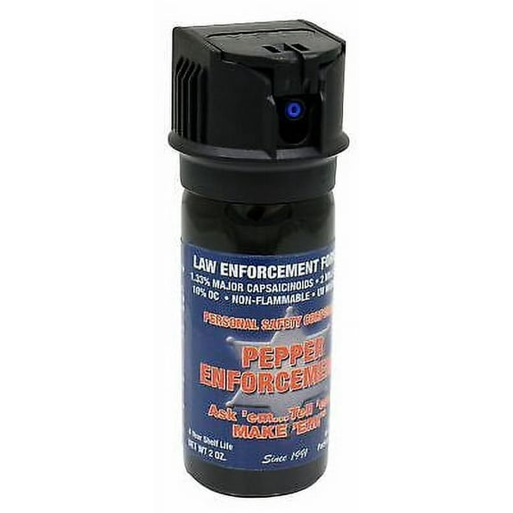 Pepper Enforcement PE510M-FT Splatter Stream Pepper Spray - Maximum Strength 10% OC Formula - Emergency Self Defense Personal Protection & Safety