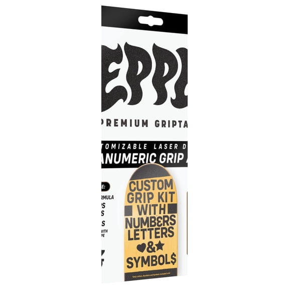 Pepper G5 Alpha Numeric Die-Cut Grip Art Kit