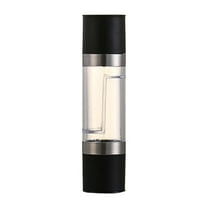Mouliraty Pepper Grinder Set Double Head Pepper Grinder Manual Pepper Mill Grinder Refillable Pepper Grinder