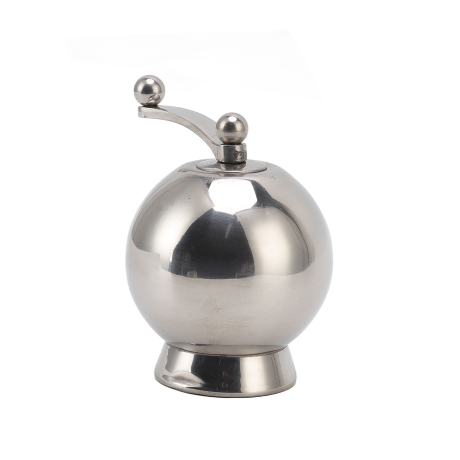 Pepper Grinder, With Crank 304 Stainless Steel Round Hand Crank Cranked
