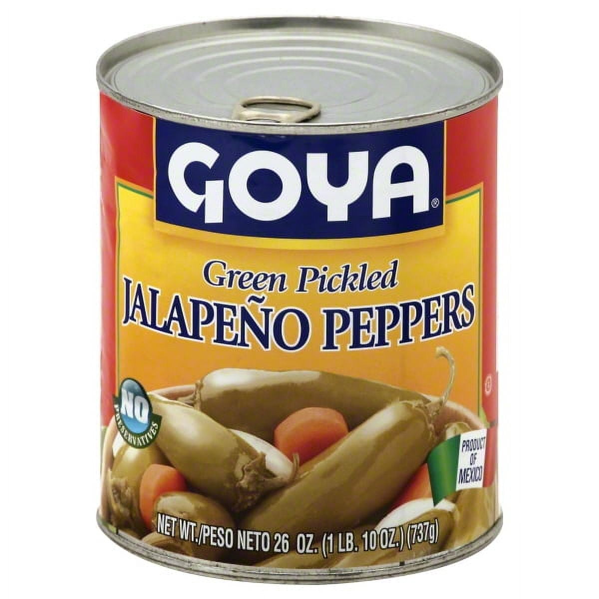 GOYA Green Pickled Jalapeno Peppers 26 Oz