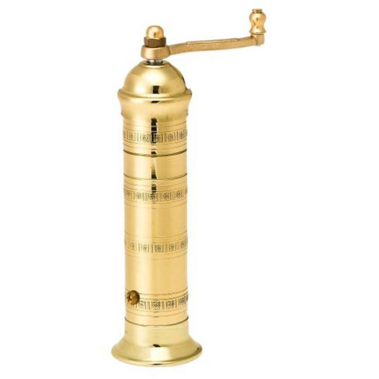 Pepper Mill Imports 102 Atlas 7 Inch Brass Pepper Mill