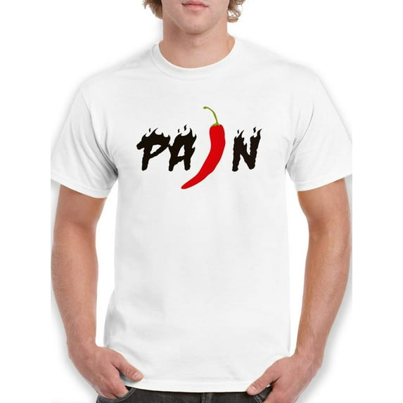 Pepper Pain T-Shirt Men -Image by Shutterstock, Male 3X-Large