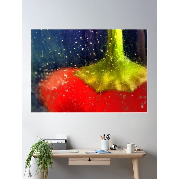 Pepper Poster Wall Art, Modern Wall Decor For Living Room Bedroom, 8x12 UNFRAMED