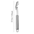 thumbnail image 1 of Pepper Seed Remover Tool - Food-Grade Stainless Steel Core Extractor for Bell Peppers, Bitter Melon & Vegetables, 1 of 2