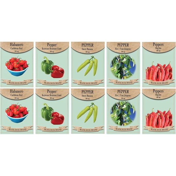Pepper Seed Variety Pack