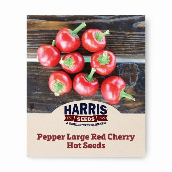 Pepper Seeds - Large Red Cherry Hot Ut Non-GMO Variety Pepper Seeds - Non-GMO - 50 Seeds