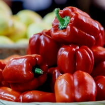 Pepper Seeds - Sweet - Cal Rose - Red - 250 Mg Packet ~40 Seeds - Capsicum annuum - Farm & Garden Vegetable Seeds - Non-GMO, Heirloom, Open Pollinated, Annual