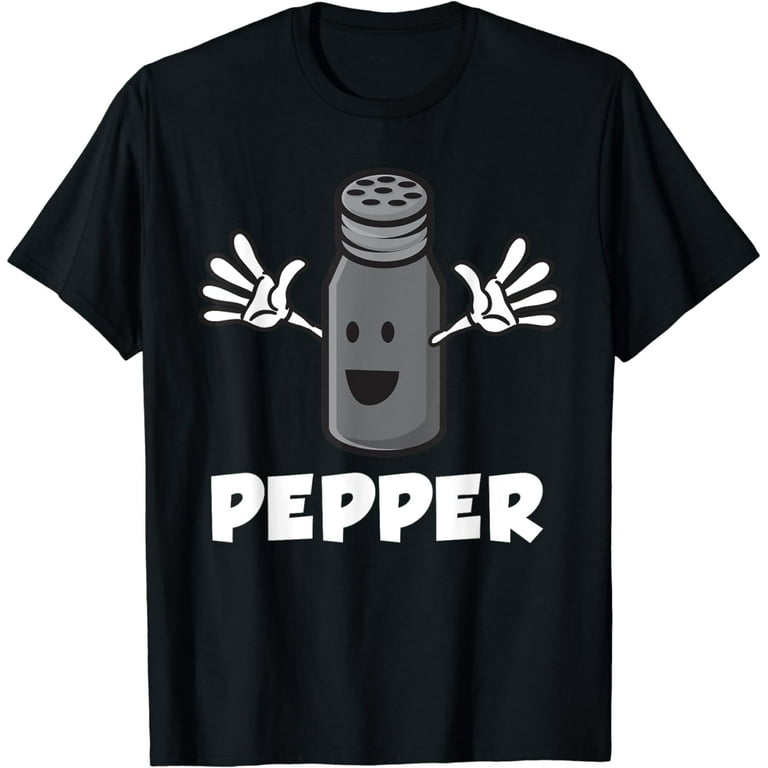 Salt Shirt | Funny Power Matching Salt And Pepper Tee Gift Salt Shirt | Funny Power Matching Salt And Pepper Tee Gift