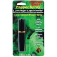thumbnail image 1 of Pepper Shot 1.2% Mc 1/2 Oz Lipstick Pepper Spray Black, 1 of 2