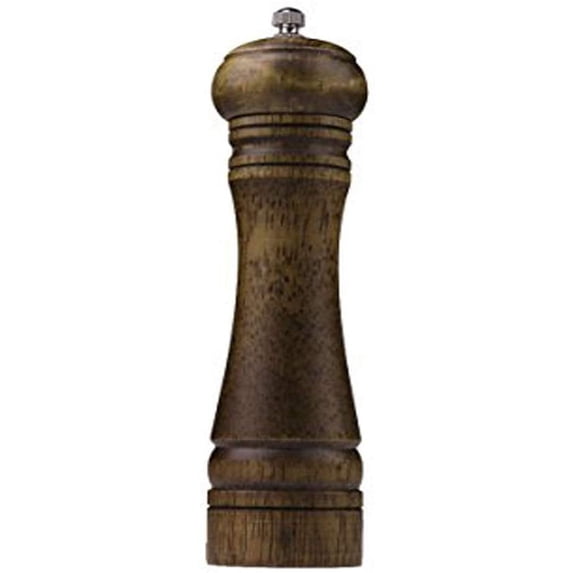 Pepper Spice Salt Mill Shaker Grinder Solid Wood Pepper Grinder with Adjustable Grinder 5 Inch 8 Inch 10 Inch