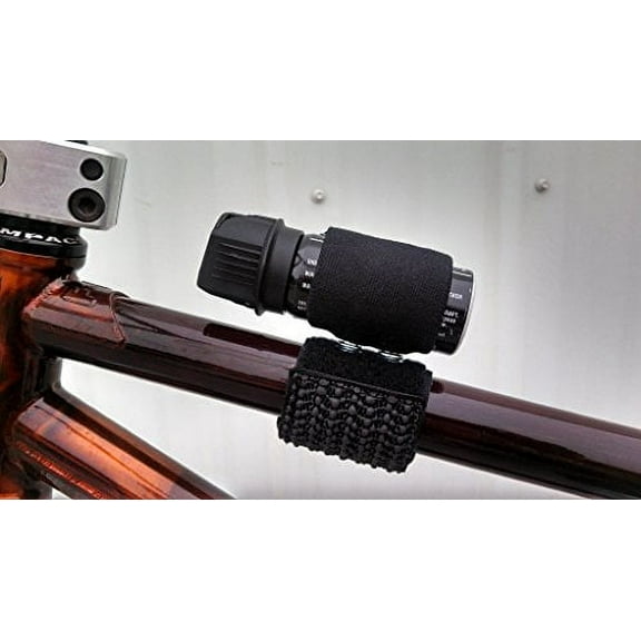 Pepper Spray Bike Mount - Fits Many Brands - Fox Labs, Sabre, Freeze +P, Wildfire, Police Magnum - Mount Only (Pepper Spray not Included)