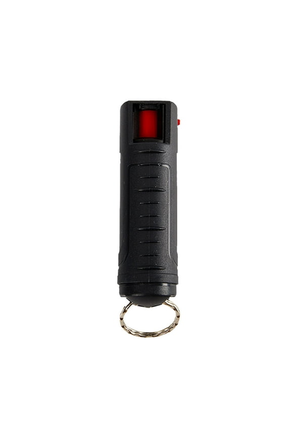 Pepper Spray Keychain,Compact Safety Keychain, Pocket Pepper Sprays, Trendy Self Defense Keychain for Everyday Protection, 20ml,Black