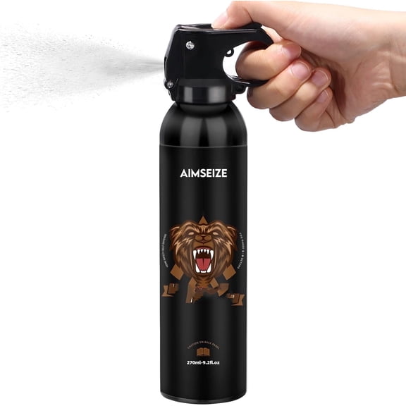 AMIAAXIN Pepper Spray Pocket Quick Release Easy Carry Black