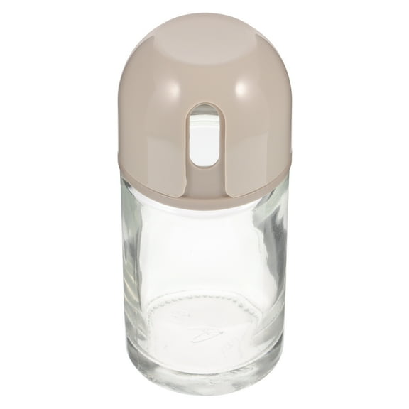 FELTECHELECTR Multipurpose Seasoning Jar Transparent Easy Clean Lightweight Kitchen 1Pc