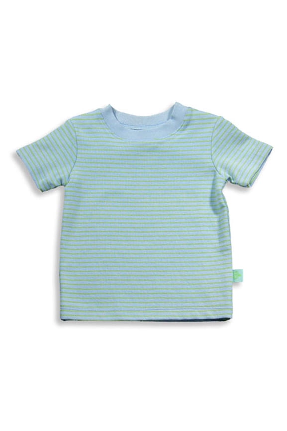 by Baby Lulu - Baby Boys Short Sleeve Striped Top 17034-6Months (MULTICOLOURED)